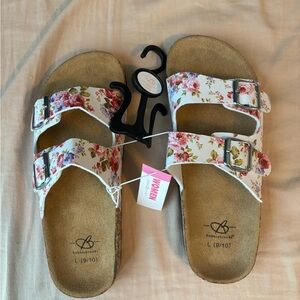 Womens Floral sandals